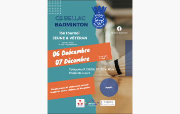 Tournoi jeunes &amp; vétérans Bellac
